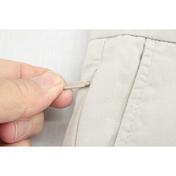 Ariat M2 Performance Pants Mens 40x31 Beige Relaxed Khaki Boot Cut Pants Cowboy - Picture 4 of 11